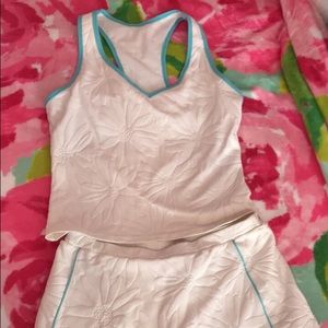 Lilly Pulitzer M tennis outfit. RARE